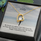 To My Friend, You Added A New Color To My Life - Forever Love Necklace - Gift for Friend