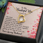 To My Wonderful Wife, The Most Wonderful Thing I Decided To Do Was Sharing My Life With You - Forever Love Necklace - Gift for Wife