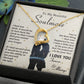To My Beautiful Soulmate, You're The Best Thing That Ever Happened To Me - Forever Love Necklace - Gift for Wife