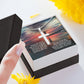 To My Soulmate, Love Is A Wonderful Adventure, & I Am Pleased To See Ours Growing With Time - Stainless Cross Necklace with Message Card - Gift for Him