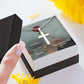 To My Soulmate, I'm So Glad You Chose Me To Be Your Forever Valentine - Stainless Cross Necklace with Message Card - Gift for Him