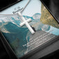 To My Brother, You Inspire Me In Every Way - Cross Necklace Necklace - Gift for Brother