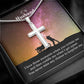 To My Husband, I Love Those Moments When You Irritate Me - Stainless Cross Necklace - Gift for Husband