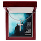 For I Am The Lord Your God - Stainless Cross Necklace with Message Card - Gift for Him