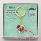 Dad, You Have Been One Of My Greatest Influences In Life - Upload Photo Heart Keychain - Gift for Dad