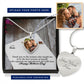 Thank You To The Woman Who Taught Me To Be The Best Version Of Myself, Who Supports Me & Showers Me With Love - Happy Mother's Day - Heart Pendant Necklace - Heart Buyer Upload with Message Card - Gift for Mom
